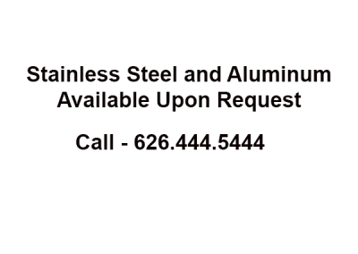 Stainless Steel and Aluminum